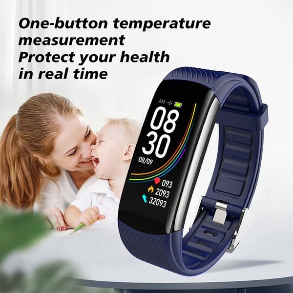 smart wristbands c6t body temperature bracelet watch information push sleep exercise step waterproof female
smart wristbands c6t body temperature bracelet watch information push sleep exercise step waterproof female