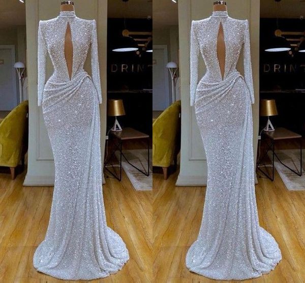 graceful keyhole mermaid sequined evening dresses deep v neck full sleeve draped sweep train dress evening wear robes de bal vestidos de, Black;red
graceful keyhole mermaid sequined evening dresses deep v neck full sleeve draped sweep train dress evening wear robes de bal vestidos de, Black;red