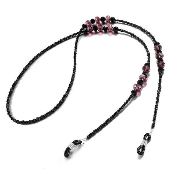 red purple black crystal beads link chain eyeglasses reading glasses rope sunglasses strap cord holder necklace band accessory, Silver
red purple black crystal beads link chain eyeglasses reading glasses rope sunglasses strap cord holder necklace band accessory, Silver