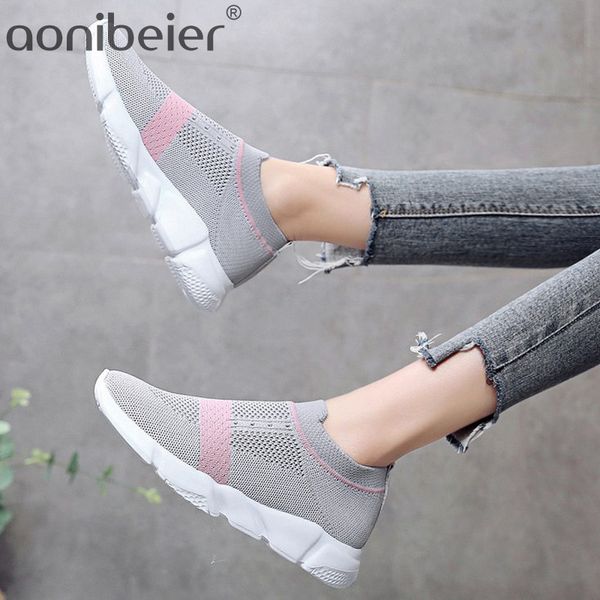 aonibeier contrast color breathable knit mesh flat shoes women slip on sock flats casual sneakers wakling shoes plus size 41 42, Black
aonibeier contrast color breathable knit mesh flat shoes women slip on sock flats casual sneakers wakling shoes plus size 41 42, Black