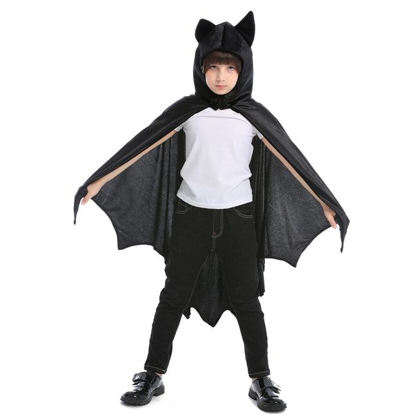 chirldren baby boy girl hooded cloak kids cape halloween dress up party festival costume bat cloak, Blue;gray
chirldren baby boy girl hooded cloak kids cape halloween dress up party festival costume bat cloak, Blue;gray
