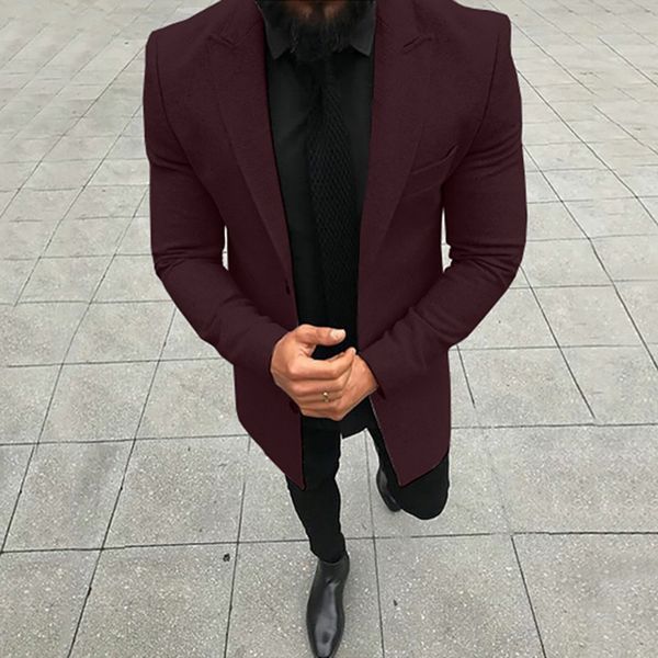 2020 winter men slim woolen coat luxury thick warm single-breasted business casual coat jacket men coats, Black
2020 winter men slim woolen coat luxury thick warm single-breasted business casual coat jacket men coats, Black