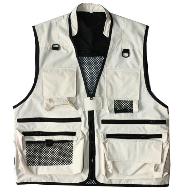 2020 men thin type for spring and autumn multi-pockets cotton cloth vest v-neck gauze cotton cloth joint vest, Black;white
2020 men thin type for spring and autumn multi-pockets cotton cloth vest v-neck gauze cotton cloth joint vest, Black;white