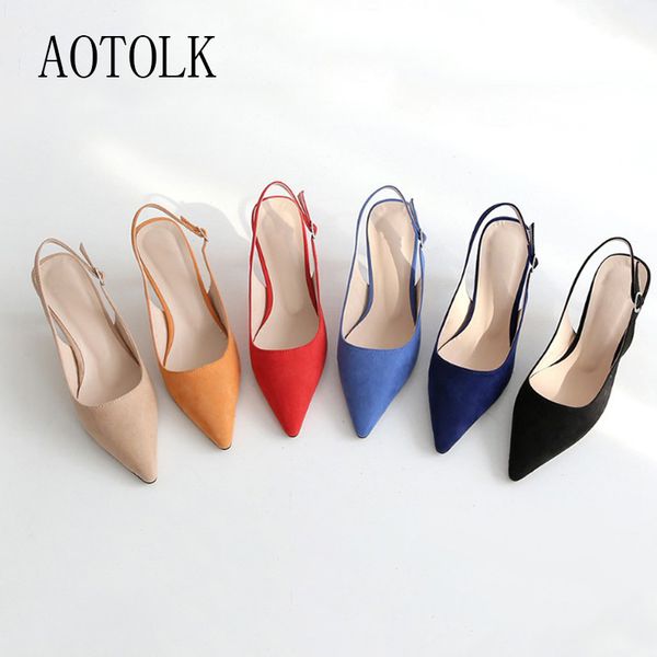shoes women high heels flock sandals woman colorful thin heel female pumps point toe strap large size 2020 summer new de, Black
shoes women high heels flock sandals woman colorful thin heel female pumps point toe strap large size 2020 summer new de, Black