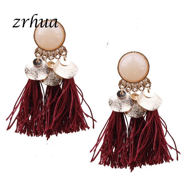 dangle & chandelier zrhua long earrings for women elegant tassel drop trendy jewelry party valentine's day christmas bijoux gift, Silver
dangle & chandelier zrhua long earrings for women elegant tassel drop trendy jewelry party valentine's day christmas bijoux gift, Silver
