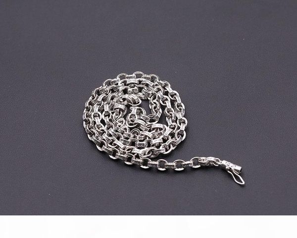 personalized 925 sterling silver vintage style jewelry american european antique silver hand-made designer thick chain necklace for men
personalized 925 sterling silver vintage style jewelry american european antique silver hand-made designer thick chain necklace for men