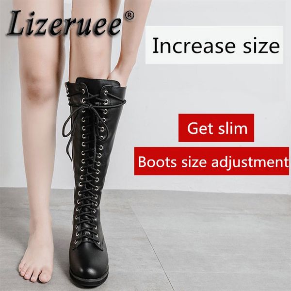 oversize 45 thigh high boots black slim steampunk leather locomotive ladies boots women knee high fashion flat shoes
oversize 45 thigh high boots black slim steampunk leather locomotive ladies boots women knee high fashion flat shoes