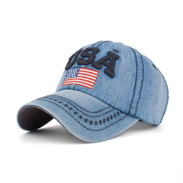 creative embroidered usa flag snapback adjustable 6 panel baseball cap for men women outdoor sunhat peaked cap gorras for unisex, Blue;gray
creative embroidered usa flag snapback adjustable 6 panel baseball cap for men women outdoor sunhat peaked cap gorras for unisex, Blue;gray