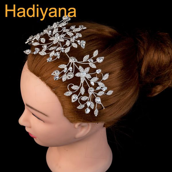 hadiyana new bridal wedding tisra and crown luxury rhinestone soft copper wire jewelry headwear for ladies birthday party bc4518, Golden;silver
hadiyana new bridal wedding tisra and crown luxury rhinestone soft copper wire jewelry headwear for ladies birthday party bc4518, Golden;silver