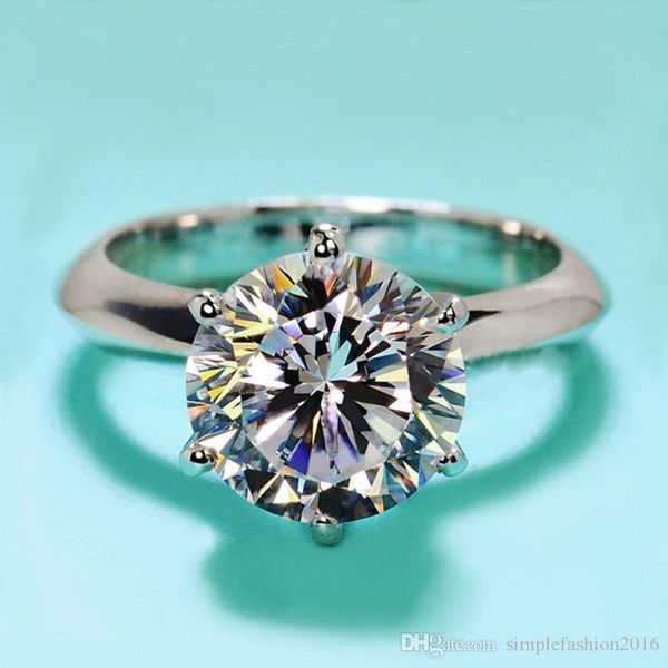 2020 women engagement jewelry 925 sterling silver 7mm 5a crystal zircon 5a zircon stone female wedding finger rings1, Slivery;golden
2020 women engagement jewelry 925 sterling silver 7mm 5a crystal zircon 5a zircon stone female wedding finger rings1, Slivery;golden