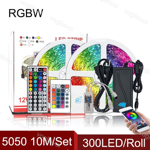 led light strip wifi smart voice control 10m smd5050 300leds/roll dc12v rgbw 24keys 110-240v 5a adapter for courtyard ktv plaza dhl
led light strip wifi smart voice control 10m smd5050 300leds/roll dc12v rgbw 24keys 110-240v 5a adapter for courtyard ktv plaza dhl