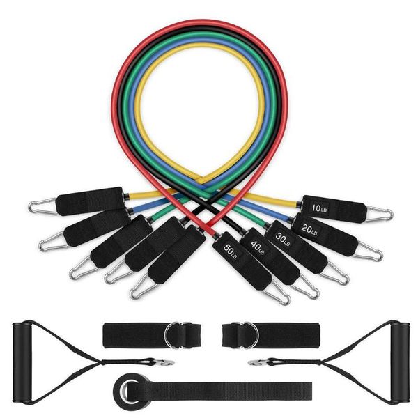 11pcs/set pull rope fitness exercises resistance bands latex tubes pedal excerciser body training workout yoga band equipment
11pcs/set pull rope fitness exercises resistance bands latex tubes pedal excerciser body training workout yoga band equipment