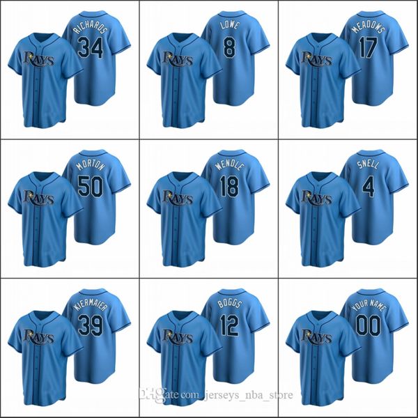 tampa bay rays #12 wade boggs 34 trevor richards 8 brandon lowe men women youth custom light blue replica alternate jersey, Blue;black
tampa bay rays #12 wade boggs 34 trevor richards 8 brandon lowe men women youth custom light blue replica alternate jersey, Blue;black