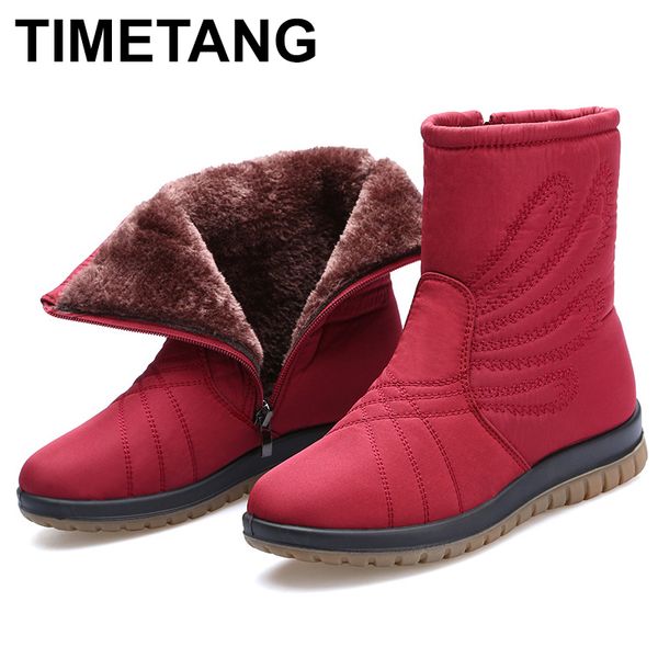 timetang snow boots women winter shoes female 2020 new waterproof non-slip plusvelvet ankle boots women cotton shoes mother boot, Black
timetang snow boots women winter shoes female 2020 new waterproof non-slip plusvelvet ankle boots women cotton shoes mother boot, Black