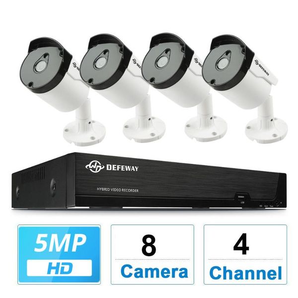 defeway 8ch hd 5.0mp (2560x1920p) h.265 + открытый камеры безопасности система hdmi cctv видеонаблюдения 4 камеры kit с 1tb hdd
defeway 8ch hd 5.0mp (2560x1920p) h.265 + открытый камеры безопасности система hdmi cctv видеонаблюдения 4 камеры kit с 1tb hdd