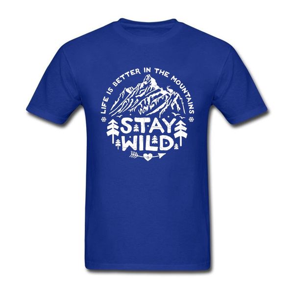 stay wild t shirt o-neck cotton custom short sleeve men t shirt popular big size nature mountain fashion t-shirts 
stay wild t shirt o-neck cotton custom short sleeve men t shirt popular big size nature mountain fashion t-shirts