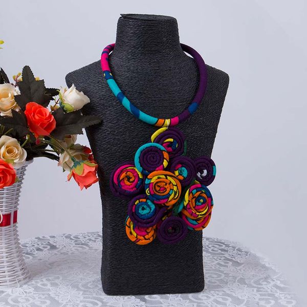 african print necklace ankara chain necklace african ethnic handmade jewellery fabric jewellery for women wyb594, Silver
african print necklace ankara chain necklace african ethnic handmade jewellery fabric jewellery for women wyb594, Silver