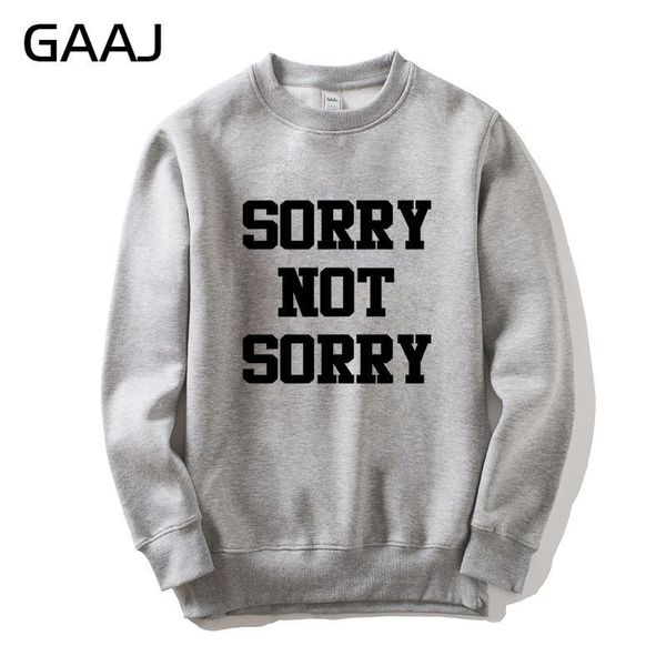 gaaj, "sorry not sorry", cotton sweatshirt for men and women, men's popular fleece jacket, men's fashion brand clothing, Black
gaaj, "sorry not sorry", cotton sweatshirt for men and women, men's popular fleece jacket, men's fashion brand clothing, Black