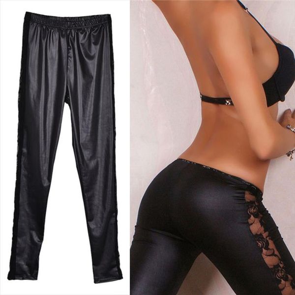 1pc черный sexy сращивание кружева кожи slim fit гетры тощий stretch брюки брюки drop доставка, Black
1pc черный sexy сращивание кружева кожи slim fit гетры тощий stretch брюки брюки drop доставка, Black
