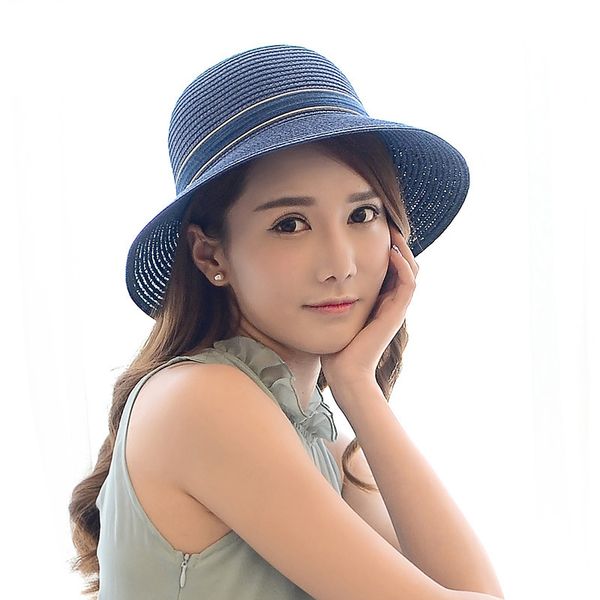 hat ladies summer fashion straw hat wild vacation travel fisherman outdoor beach sun seaside sun, Blue;gray
hat ladies summer fashion straw hat wild vacation travel fisherman outdoor beach sun seaside sun, Blue;gray
