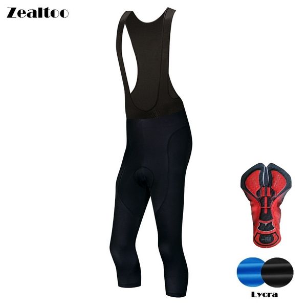 zealtoo cycling ropa ciclismo quick-dry 3/4 cycling bib pants breathable tights mtb bicycle maillot bike trousers, Black;blue
zealtoo cycling ropa ciclismo quick-dry 3/4 cycling bib pants breathable tights mtb bicycle maillot bike trousers, Black;blue