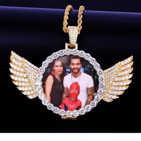 gold custom made p with wings medallions necklace pendant 4mm tennis chain cubic zircon men hip hop jewelry 7.5x5.5cm, Silver
gold custom made p with wings medallions necklace pendant 4mm tennis chain cubic zircon men hip hop jewelry 7.5x5.5cm, Silver