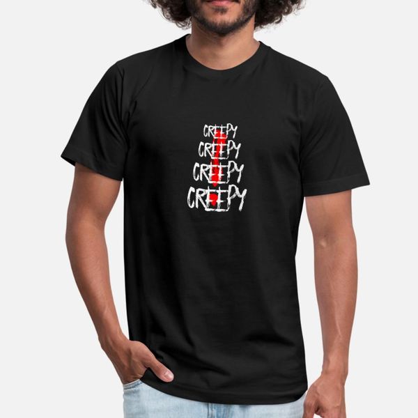 creepy creepy creepy t shirt men personalized short sleeve s-xxxl family fitness breathable summer pattern shirt, White;black
creepy creepy creepy t shirt men personalized short sleeve s-xxxl family fitness breathable summer pattern shirt, White;black