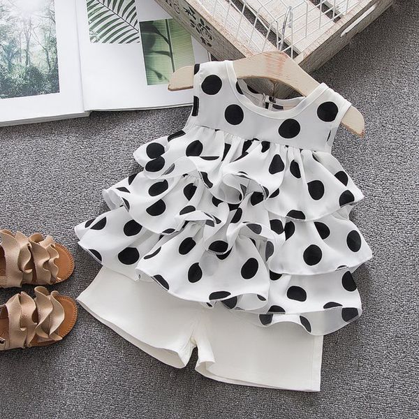 dot print baby girl одежда set summer малыш шифон рябить рукава топы + шорты новорожденного baby girl одежда set y200803, White
dot print baby girl одежда set summer малыш шифон рябить рукава топы + шорты новорожденного baby girl одежда set y200803, White