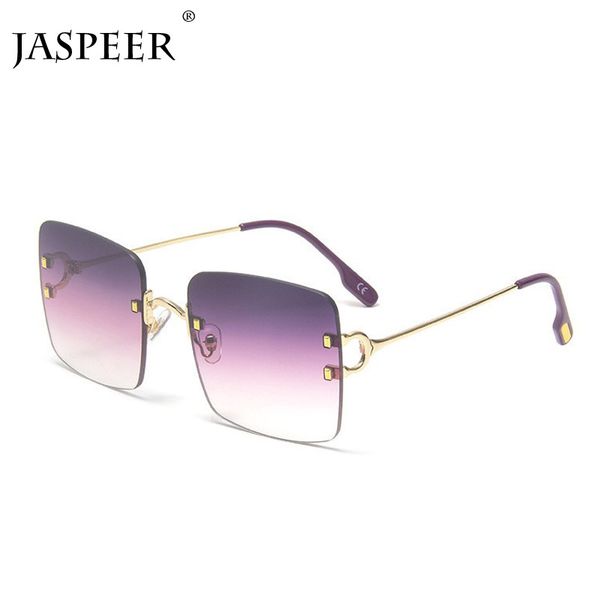 sunglasses jaspeer luxury rimless square women vintage metal rivet glasses for men flat one piece gafas, White;black
sunglasses jaspeer luxury rimless square women vintage metal rivet glasses for men flat one piece gafas, White;black