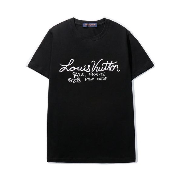 2020 men's women designer t-shirts short sleeve cotton for summer brand fashion t-shirt with brand letter embroidery wholesale, White;black
2020 men's women designer t-shirts short sleeve cotton for summer brand fashion t-shirt with brand letter embroidery wholesale, White;black