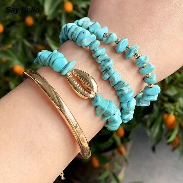 say hello ethnic handmade shell acrylic turquoises bracelet set metal chain adjustable ladies bracelet set girls jewelry c40202, Black
say hello ethnic handmade shell acrylic turquoises bracelet set metal chain adjustable ladies bracelet set girls jewelry c40202, Black