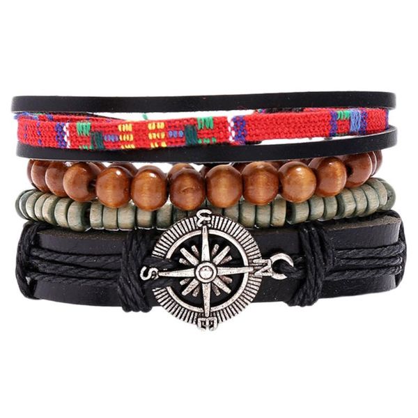 1pc leather woven bracelets adjustable bangle wrist decoration hip-hop style hand chain, Golden;silver
1pc leather woven bracelets adjustable bangle wrist decoration hip-hop style hand chain, Golden;silver