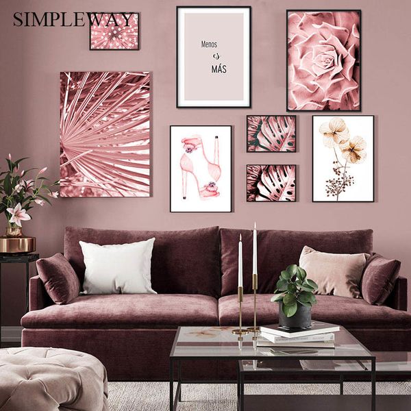 pink succulent plants leaf high heels canvas painting botanical poster and print nordic wall art picture modern home decoration
pink succulent plants leaf high heels canvas painting botanical poster and print nordic wall art picture modern home decoration