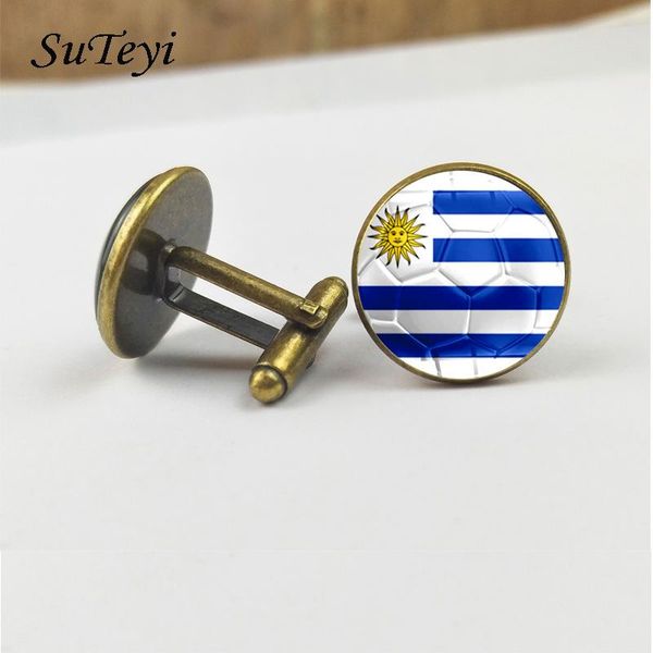 suteyi with party glass uruguay jewelry design handmade shirt wedding flag quality suit print men cufflinks football uigas whole2019, Gray
suteyi with party glass uruguay jewelry design handmade shirt wedding flag quality suit print men cufflinks football uigas whole2019, Gray