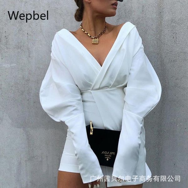 casual dresses wepbel 2021 hugging asymmetric bodycon mini dress white v-neck women high waist long sleeve trend female, Black;gray
casual dresses wepbel 2021 hugging asymmetric bodycon mini dress white v-neck women high waist long sleeve trend female, Black;gray