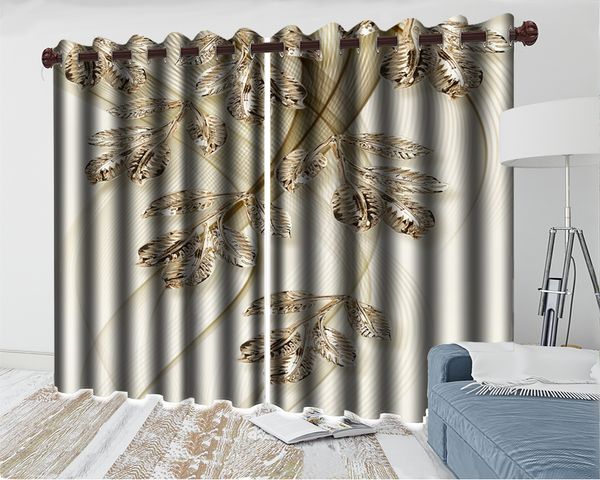 3d blackout curtain 3d modern curtain window luxury golden leaf customize your favorite practical curtains
3d blackout curtain 3d modern curtain window luxury golden leaf customize your favorite practical curtains