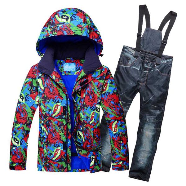 skiing jackets thicken winter men's ski suit jacket and pant male snowbard snowboard trousers coat
skiing jackets thicken winter men's ski suit jacket and pant male snowbard snowboard trousers coat