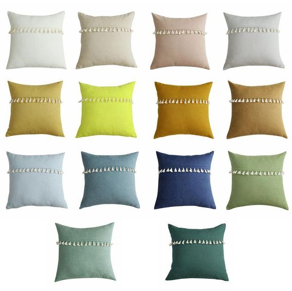 solid tassel pillow fringed flanne pillow pure color household pillows sofa pillows for leaning on sitting room decoration dhd847
solid tassel pillow fringed flanne pillow pure color household pillows sofa pillows for leaning on sitting room decoration dhd847