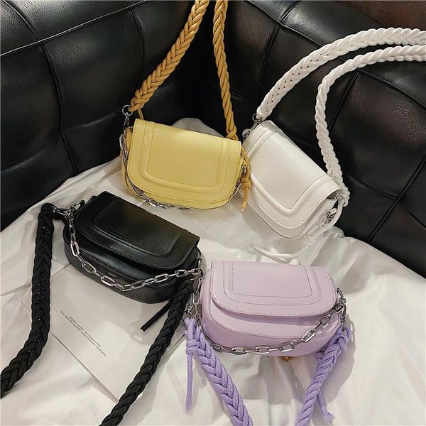 weave shoulder belt pu leather mini crossbody bags for women 2020 summer solid color chain travel luxury shoulder handbags 
weave shoulder belt pu leather mini crossbody bags for women 2020 summer solid color chain travel luxury shoulder handbags