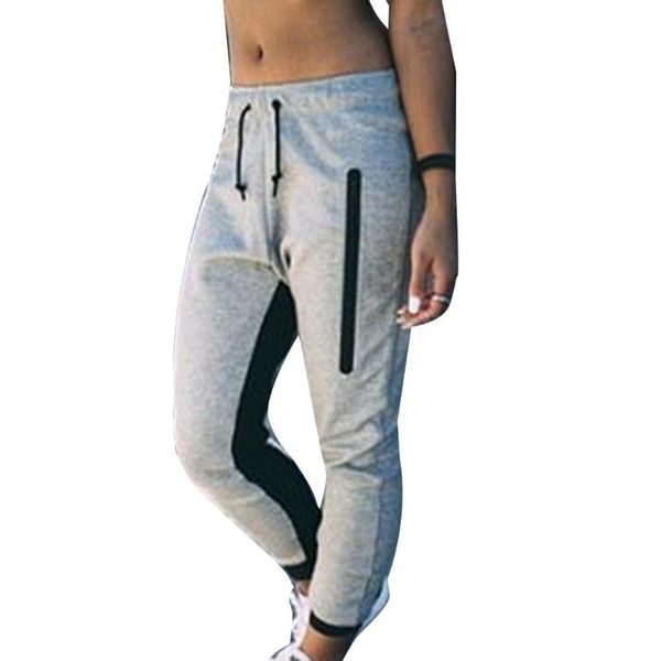 gym clothing fashion women elastic waist casual trousers fitness sports running pants, White;black
gym clothing fashion women elastic waist casual trousers fitness sports running pants, White;black