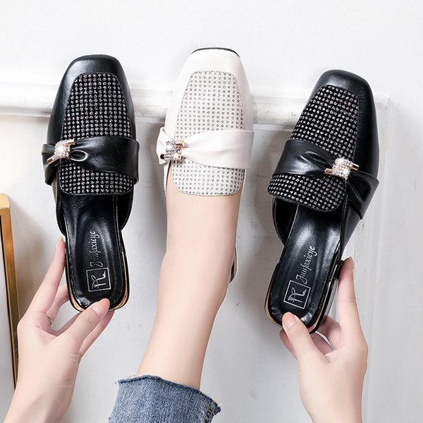 slippers casual square toe glitter slides low shoes shose women butterfly-knot pantofle luxury cover jelly soft block 2020, Black
slippers casual square toe glitter slides low shoes shose women butterfly-knot pantofle luxury cover jelly soft block 2020, Black