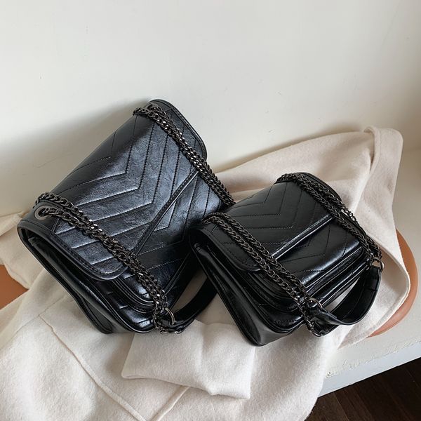 vintage fashion female square bag 2020 new oil leather women's designer handbag chain shoulder messenger bag purses
vintage fashion female square bag 2020 new oil leather women's designer handbag chain shoulder messenger bag purses