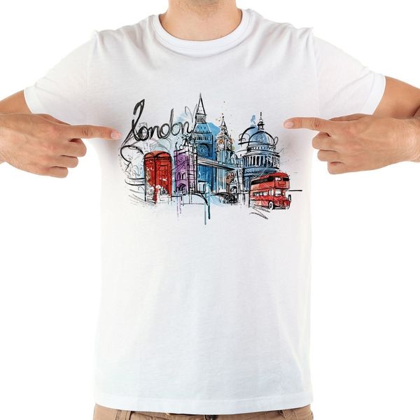 england london watercolor landmarks funny t shirt men 2018 summer new white casual homme cool tshirt
england london watercolor landmarks funny t shirt men 2018 summer new white casual homme cool tshirt