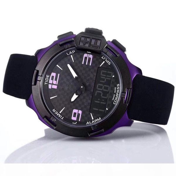 2019 new mens watch digital multi-function rubber strap fashion couples wristwatches luxury designer womens sports watches sale, Slivery;brown
2019 new mens watch digital multi-function rubber strap fashion couples wristwatches luxury designer womens sports watches sale, Slivery;brown