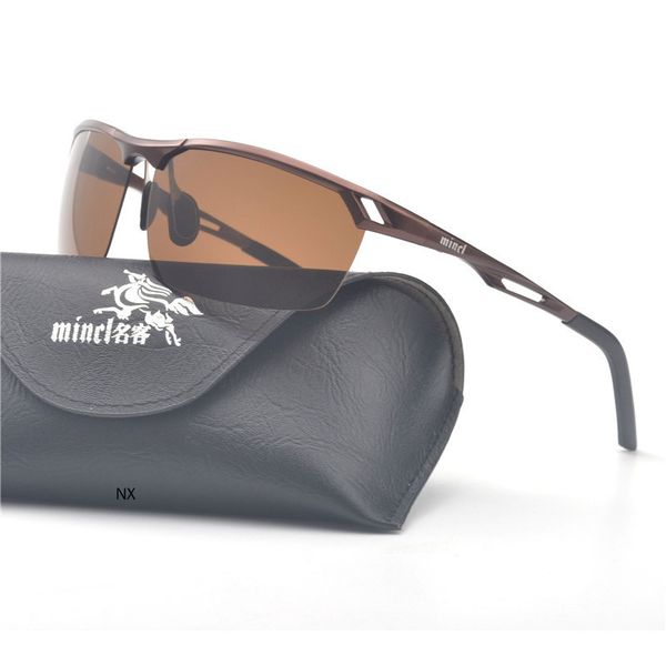 sunglasses men polarized uv400 square vintage aluminum magnesium half frame men's nx, White;black
sunglasses men polarized uv400 square vintage aluminum magnesium half frame men's nx, White;black