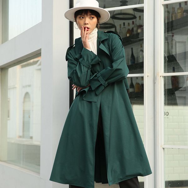 women's trench coats lapel collar long-sleeved cool girl long coat women oversized essential outdoor casual solid color autumn, Tan;black
women's trench coats lapel collar long-sleeved cool girl long coat women oversized essential outdoor casual solid color autumn, Tan;black