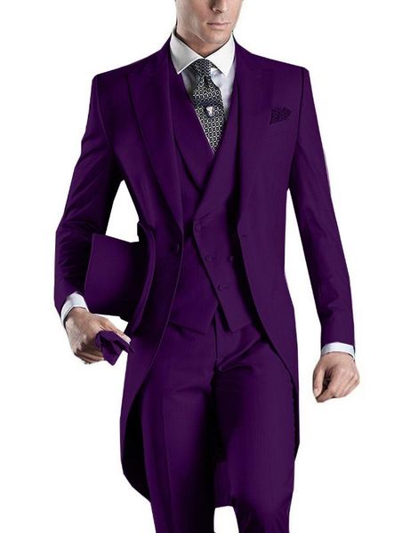 men suit new classic tuxedos modern blazer 3 piece tweed business suit, White;black
men suit new classic tuxedos modern blazer 3 piece tweed business suit, White;black