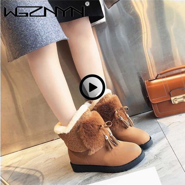 wgznyn 2020 winter women boots platform snow boots platform keep warm ankle with thick fur heels botas mujer fast shipping, Black
wgznyn 2020 winter women boots platform snow boots platform keep warm ankle with thick fur heels botas mujer fast shipping, Black