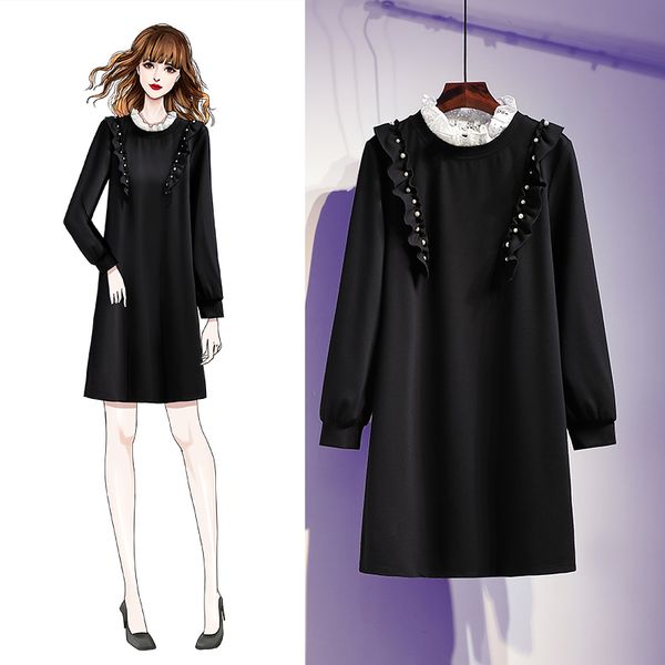 casual dresses coigarsam 4xl plus size women dress spring high waist black 2037, Black;gray
casual dresses coigarsam 4xl plus size women dress spring high waist black 2037, Black;gray