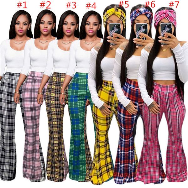 women plaid long pants retro classical high waist flared trousers summer plaid bell-bottomed pants ladies office wear clothes 7 style 2020, White
women plaid long pants retro classical high waist flared trousers summer plaid bell-bottomed pants ladies office wear clothes 7 style 2020, White